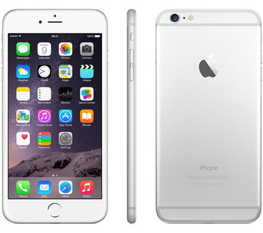 Apple iPhone 6 Plus 64GB simlockvrij white silver