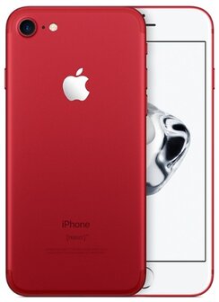 (nieuwstaat) Apple iPhone 7 256GB rood (4-core 2,4Ghz) (IOS 15+) 4,7" (1334X750) simlockvrij + garantie