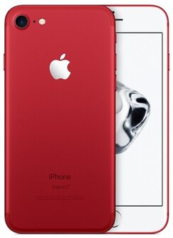 iPhone 7 128GB rood (4-core 2,4Ghz) (IOS 15+) 4,7&quot; (1334X750) simlockvrij + garantie