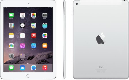 Apple iPad 9.7&quot; Air 2 16GB 1.5Ghz (2048x1536) WiFi (4G) wit zilver + garantie
