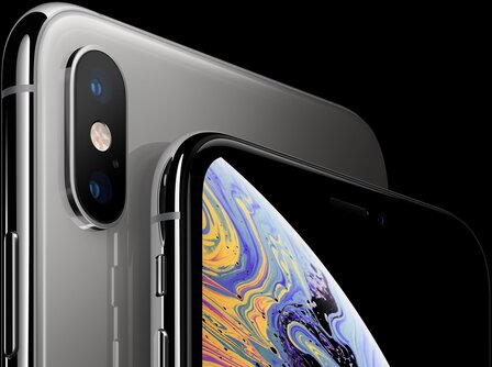 Apple iPhone 10 (XS) (model 2018) 64GB zilver (ex demo + garantie bulk verpakt)