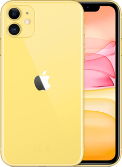 iphone 11 geel 128gb