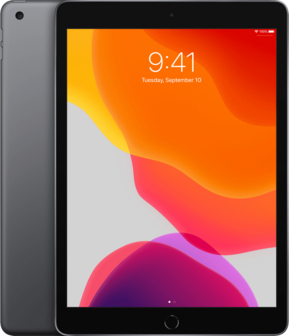 Apple iPad air 2 zwart space grey black 9.7&quot; (16/32/64/128GB) WiFi (4G) + garantie