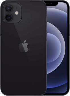 Apple iPhone 12 64GB zwart 6.1&quot; + garantie