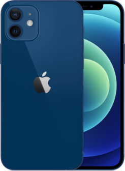 Apple IPhone 12 (6-core 2,65Ghz) 64GB blauw 6.1&quot; (2532x1170) + garantie