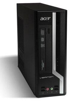 Windows XP of 7 Pro PC Acer Veriton X490G SFF (Intel i3) 2/4/8GB hdd/ssd (seri&euml;le poort) + garantie