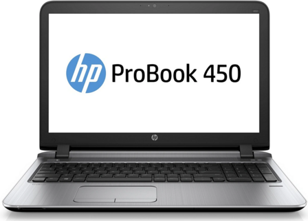 HP ProBook 450 G3 i5-6200U 4/8/16GB hdd/ssd + garantie voorzijde2
