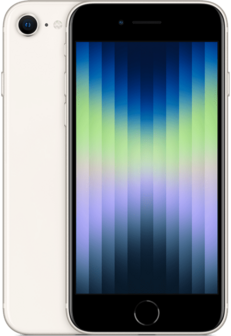 Apple iPhone SE (2022) white 64GB 4.7&quot; (1334x750) (IOS 16+) simlockvrij + garantie