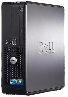 Dell OptiPlex 780 sff E8400 (3,0Ghz) 2/4GB 120GB SSD + Garantie