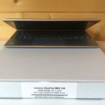 Lenovo IdeaPad Miix 320 (10ICR) tablet/laptop x5-Z8350 4GB 60GB SSD 10.1 inch HDMI + Garantie