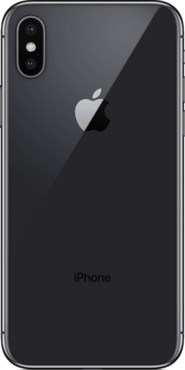 Apple iPhone 10 (X) 64GB + nieuwe accu (100%) zwart + garantie