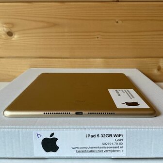 Apple iPad 5 32GB goud