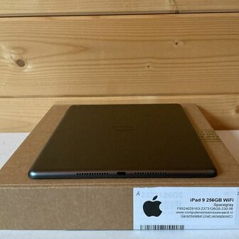 ipad 9 256gb zwart