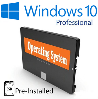 windows 10 pro 240gb ssd pre installed