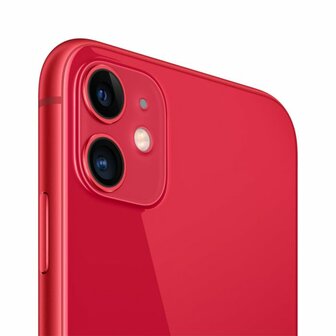 nieuwstaat Apple iPhone 11 (model 2019) 64GB rood 6.1&quot; + 12 maanden garantie