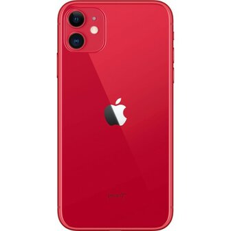 nieuwstaat Apple iPhone 11 (model 2019) 64GB rood 6.1&quot; + 12 maanden garantie