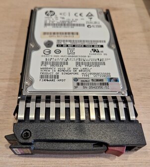 HP 600GB 10K 6G SAS schijf (HP SPARE: 581311-001)