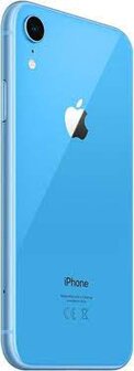 nieuwstaat Apple iPhone 10 XR 256GB blauw + nieuwe accu 100% + 12 maanden garantie