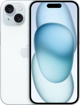 Apple iPhone 15 blauw 256GB + Garantie