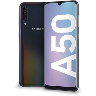 (Als) Nieuw Samsung Galaxy A50 (model 2019) 128GB (6.4 inch) + 24 maanden garantie
