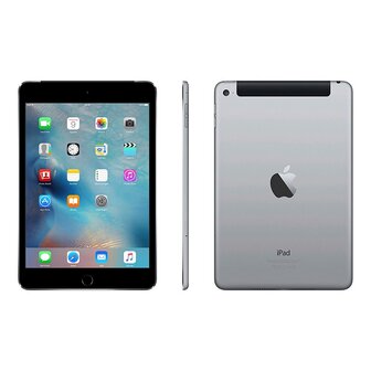 google actie Apple iPad Mini 4 Zwart 128GB Wifi (4G)