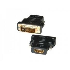 ADJ 320-00026 A/V Adapter HDMI, HDMI -&gt; DVI, F / M, Black