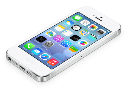 Apple iPhone 5s 16GB 4&quot; simlockvrij IOS12 silver white + garantie