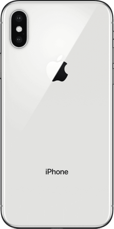 Apple iPhone 10 (X) 256GB zilver simlockvrij garantie