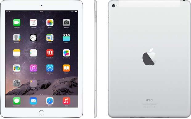 Apple iPad 9.7" Air 2 64GB 1.5Ghz (2048x1536) WiFi (4G) wit zilver + garantie