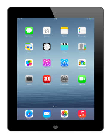 Magazijn opruiming Apple iPad 9.7" 4 (2-core 1,4Ghz) wit (ios 10) 16GB (2048x1536) WiFi (4G) + garantie