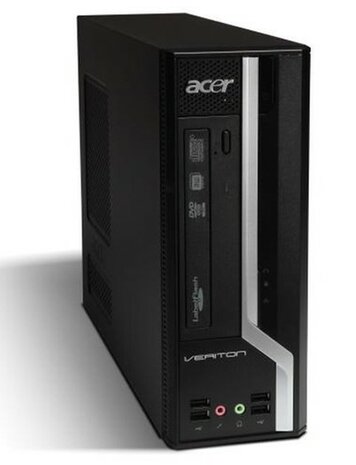 Windows XP of 7 Pro PC Acer Veriton X490G SFF (Intel i3) 2/4/8GB hdd/ssd (seri&euml;le poort) + garantie