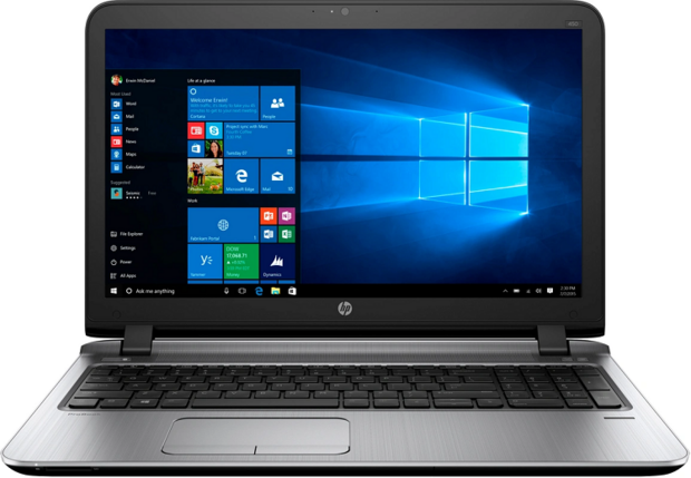 HP ProBook 450 G3 i5-6200U 4/8/16GB hdd/ssd + garantie voorkant