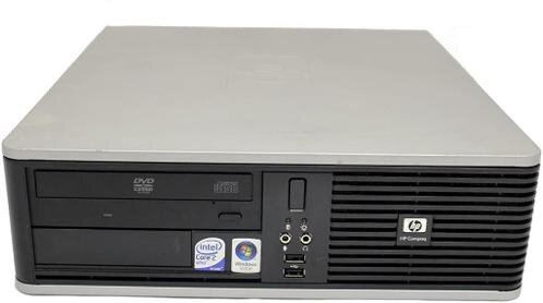  HP dc7800 SFF (1,66Ghz) 1/2GB hdd/ssd (Parallel + seriële poort) + garantie