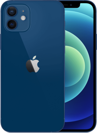 Apple IPhone 12 128GB blauw 6.1" + garantie
