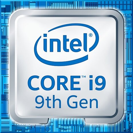 Intel processor i9 9900KF logo