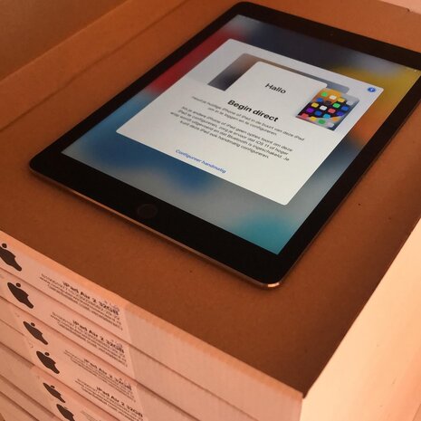 Nieuwsbrief actie Apple iPad 9.7" Air 2 32GB WiFi (4G) zwart + garantie