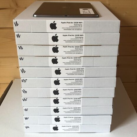 Voordeelbundel Apple iPad Air 9.7" 32GB zwart WiFi (4G) + garantie