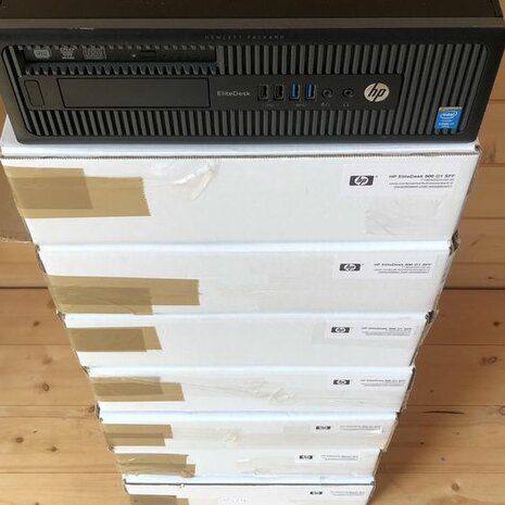 Windows 7 (Kantoor PC) HP EliteDesk 800 G1 SFF (wifi) + garantie