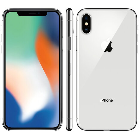 Apple iPhone X 10 64GB zilver 5.8 inch simlockvrij + garantie