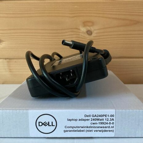 Magazijn opruiming GA240PE1-00 Dell Originele Adapter (240W) 12.3A