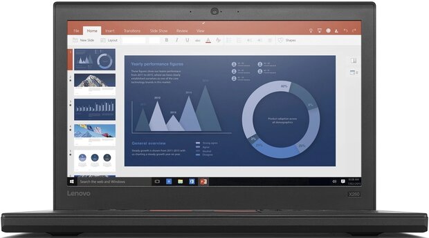 Lenovo Thinkpad X260 front