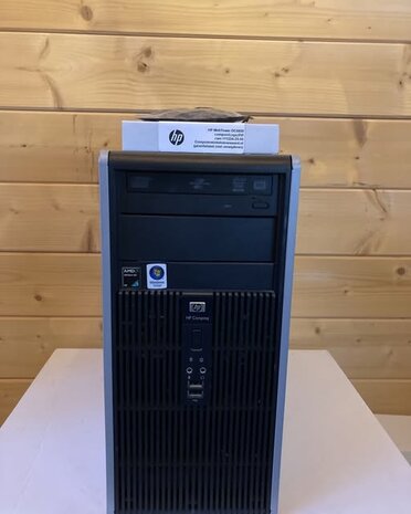 Windows XP PC HP dc5850 MT AMD X2 2/4/8GB (Parallel + seriële poort) + garantie