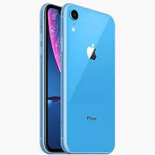 nieuwstaat Apple iPhone 10 XR 256GB blauw + 12 maanden garantie