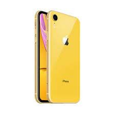 nieuwstaat Apple iPhone 10 XR 128GB geel + nieuwe accu 100% + 12 maanden garantie