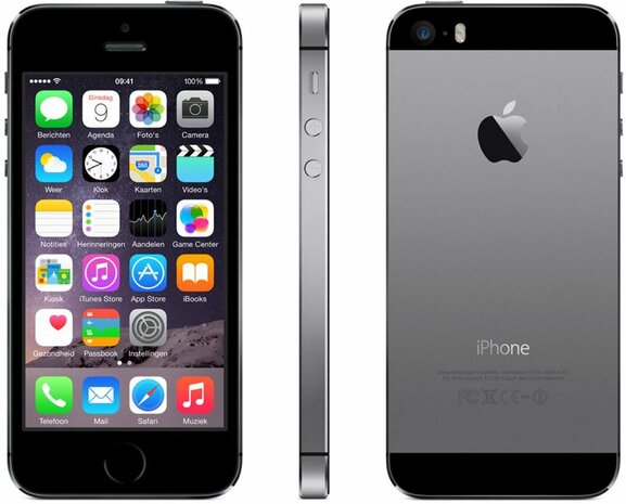 eindpunt Stemmen oorlog Apple iPhone 5s 16GB 4" zwart zilver goud simlockvrij + garantie -  ComputerWinkelSpijkenisse.nl