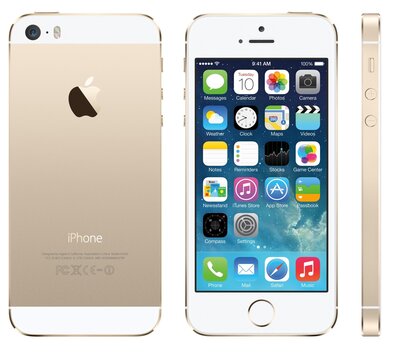 gratis cadeau Apple iPhone 5s 64GB white gold + Garantie