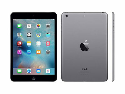 (letop: icloud lock) Apple iPad Mini 2 space grey 32GB Wifi (4G) + Garantie
