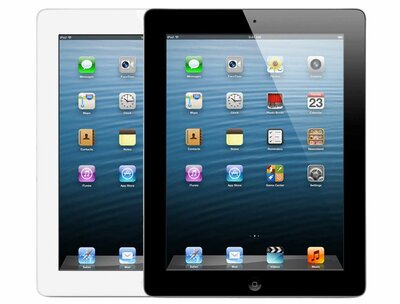 google actie Apple iPad 4 9.7" zwart wit 32GB wifi (4G) + garantie