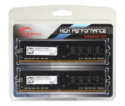 Magazijn opruiming G-Skill high performance 16GB (2x8GB) DDR4 PC2400
