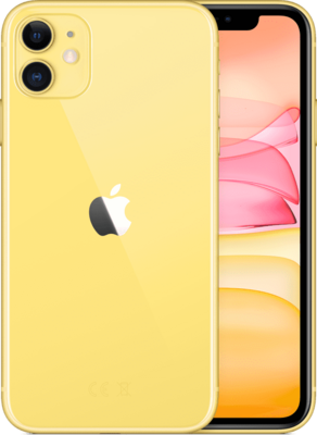 Apple IPhone 11 (6-core 2,65Ghz) 64GB geel 6.1" (1792X828) + garantie